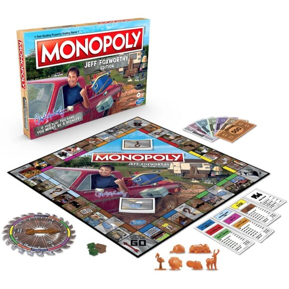 Monopoly Jeff Foxworthy Edition Board‎ Game Redneck Brand New Factory Sealed - Picture 2 of 10